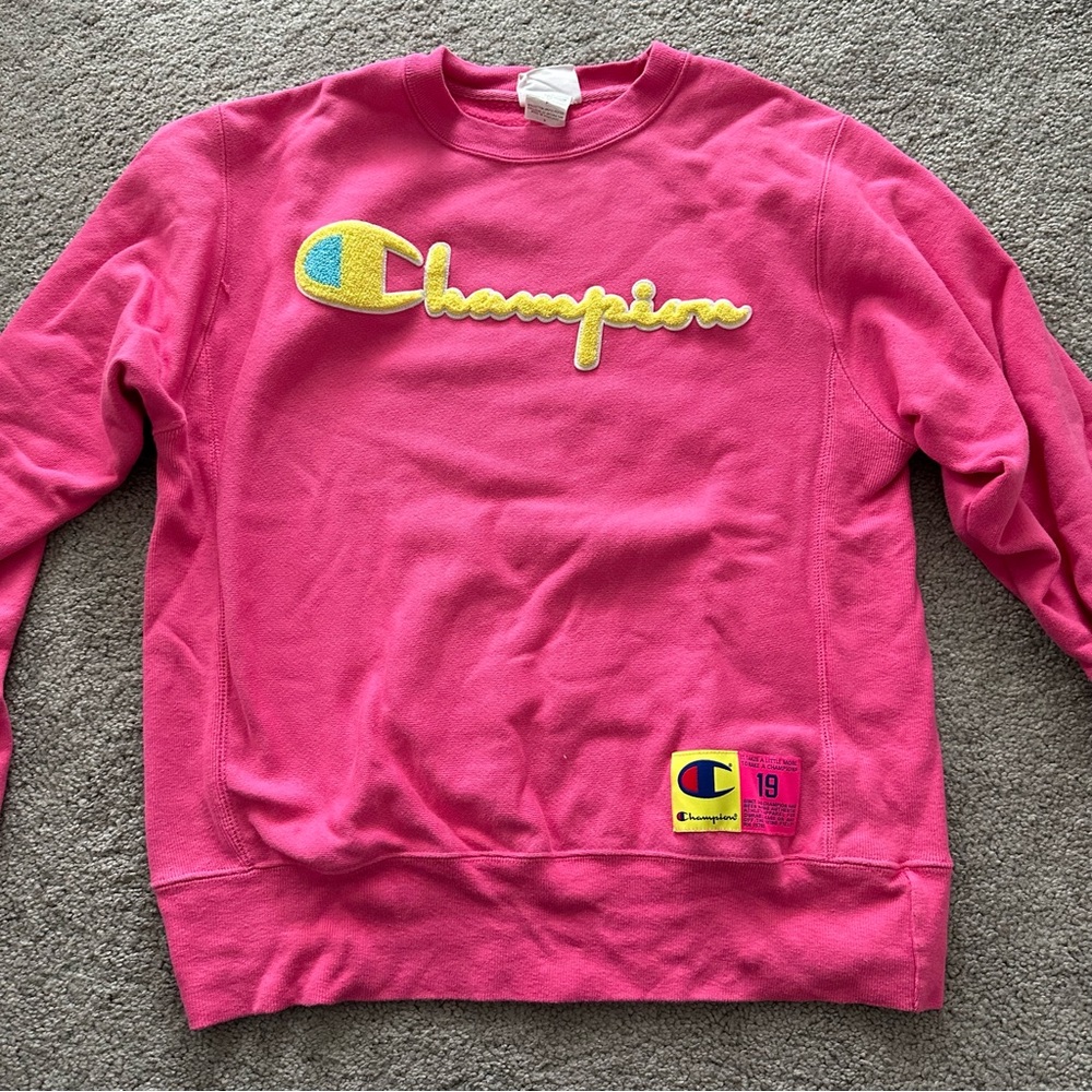 Champion Pink Crewneck
